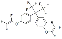 134174-11-1,2,2-BIS(4-TRIFLUOROVINYLOXYPHENYL)-1,1,1,3,3,3-HEXAFLUOROPROPANE