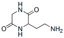13435-32-0,2,5-Piperazinedione,  3-(2-aminoethyl)-
