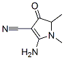 134518-56-2,1H-Pyrrole-3-carbonitrile,  2-amino-4,5-dihydro-1,5-dimethyl-4-oxo-