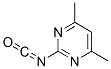 134600-72-9,Pyrimidine, 2-isocyanato-4,6-dimethyl- (9CI)