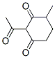 134746-37-5,1,3-Cyclohexanedione, 2-acetyl-4-methyl- (9CI)