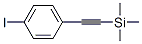 134856-58-9,(4-IODOPHENYLETHYNYL)TRIMETHYLSILANE