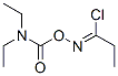 134871-03-7,(1-chloropropylideneamino) N,N-diethylcarbamate