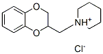 135-87-5,1-[(2,3-dihydro-1,4-benzodioxin-2-yl)methyl]piperidinium chloride