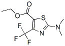 135026-10-7,ETHYL 2-DIMETHYLAMINO-4-TRIFLUOROMETHYL-5-THIAZOLECARBOXYLATE