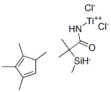 135072-61-6,2,3,4,5-TETRAMETHYLCYCLOPENTADIENEDIMETHYLSILYL-TERT-BUTYLAMIDO TITANIUM DICHLORIDE
