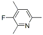 135183-05-0,Pyridine, 3-fluoro-2,4,6-trimethyl- (9CI)