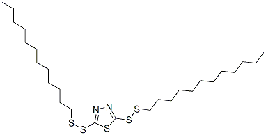 13539-12-3,2,5-bis(dodecyldithio)-1,3,4-thiadiazole