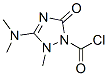 135633-83-9,1H-1,2,4-Triazole-1-carbonyl chloride, 3-(dimethylamino)-2,5-dihydro-2-methyl-5-oxo- (9CI)