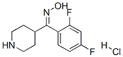 135634-18-3,2,4-Difluorophenyl-(4-piperidinyl)methanone oxime hydrochloride