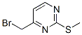 135645-63-5,4-BROMOMETHYL-2-METHYLTHIOPYRIMIDINE