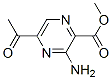 135673-69-7,Pyrazinecarboxylic acid, 5-acetyl-3-amino-, methyl ester (9CI)