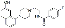 135722-26-8,4-FLUORO-N-(2-[4-(7-HYDROXY-NAPHTHALEN-1-YL)-PIPERAZIN-1-YL]-ETHYL)-BENZAMIDE