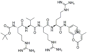 136132-77-9,BOC-ARG-VAL-ARG-ARG-AMC