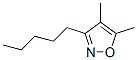 136150-26-0,Isoxazole, 4,5-dimethyl-3-pentyl- (9CI)