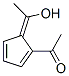 136272-06-5,Ethanone, 1-[5-(1-hydroxyethylidene)-1,3-cyclopentadien-1-yl]-, (Z)- (9CI)