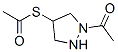 136290-22-7,Ethanethioic  acid,  S-(1-acetyl-4-pyrazolidinyl)  ester