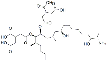 136379-59-4,2-[[(5R,6R,7S,9S,11R,18R,19S)-19-amino-6-(3,4-dicarboxybutanoyloxy)-11 ,18-dihydroxy-5,9-dimethyl-icosan-7-yl]oxycarbonylmethyl]butanedioic a cid