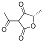 136599-11-6,2,4(3H,5H)-Furandione, 3-acetyl-5-methyl-, (5S)- (9CI)