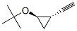 136689-65-1,Cyclopropane, 1-(1,1-dimethylethoxy)-2-ethynyl-, trans- (9CI)