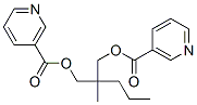 13671-63-1,2-methyl-2-propylpropane-1,3-diyl dinicotinate