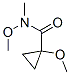 136732-30-4,Cyclopropanecarboxamide, N,1-dimethoxy-N-methyl- (9CI)