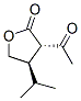 136814-07-8,2(3H)-Furanone, 3-acetyldihydro-4-(1-methylethyl)-, trans- (9CI)