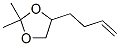 136863-31-5,1,3-Dioxolane,  4-(3-butenyl)-2,2-dimethyl-  (9CI)