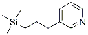 137017-73-3,Pyridine, 3-[3-(trimethylsilyl)propyl]- (9CI)