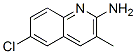 137110-42-0,2-AMINO-6-CHLORO-3-METHYLQUINOLINE