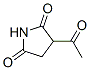 137271-84-2,2,5-Pyrrolidinedione, 3-acetyl- (9CI)