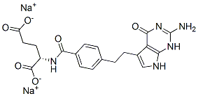 137281-23-3,N-[4-[2-(2-Amino-4,7-dihydro-4-oxo-1H-pyrrolo[2,3-d]pyrimidin-5-yl)ethyl]benzoyl]-L-glutamic acid disodium salt