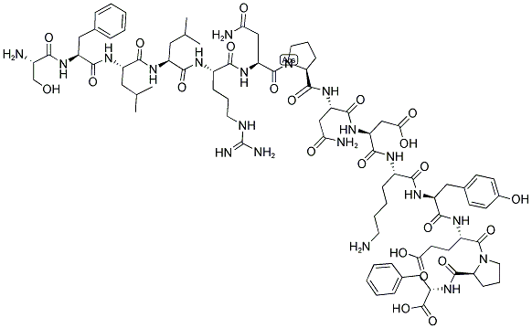 137339-65-2,SER-PHE-LEU-LEU-ARG-ASN-PRO-ASN-ASP-LYS-TYR-GLU-PRO-PHE