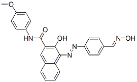 13753-72-5,3-hydroxy-4-[[4-[(hydroxyimino)methyl]phenyl]azo]-N-(4-methoxyphenyl)naphthalene-2-carboxamide