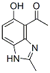 137538-57-9,Ethanone, 1-(5-hydroxy-2-methyl-1H-benzimidazol-4-yl)- (9CI)
