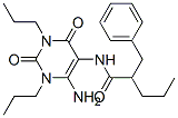 137685-75-7,Benzenepropanamide,  N-(6-amino-1,2,3,4-tetrahydro-2,4-dioxo-1,3-dipropyl-5-pyrimidinyl)--alpha--propyl-