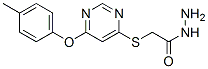 137927-72-1,((6-(4-Methylphenoxy)-4-pyrimidinyl)thio)acetic acid hydrazide
