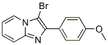 138023-17-3,3-BROMO-2-(4-METHOXY-PHENYL)-IMIDAZO[1,2-A]PYRIDINE