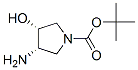 138026-97-8,1-Pyrrolidinecarboxylicacid,3-amino-4-hydroxy-,1,1-dimethylethylester,cis-(9CI)