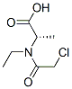 138062-75-6,Alanine,  N-(chloroacetyl)-N-ethyl-  (9CI)