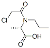 138062-76-7,Alanine,  N-(chloroacetyl)-N-propyl-  (9CI)