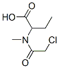 138062-77-8,Butanoic  acid,  2-[(chloroacetyl)methylamino]-  (9CI)