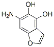 138106-29-3,4,5-Benzofurandiol,  6-amino-