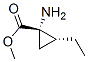138457-97-3,Cyclopropanecarboxylic acid, 1-amino-2-ethyl-, methyl ester, (1S-trans)- (9CI)