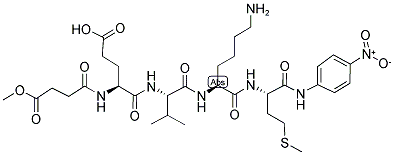 138486-85-8,MEOSUC-GLU-VAL-LYS-MET-PNA