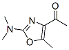 138613-53-3,Ethanone, 1-[2-(dimethylamino)-5-methyl-4-oxazolyl]- (9CI)