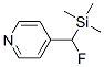 138761-49-6,Pyridine, 4-[fluoro(trimethylsilyl)methyl]- (9CI)