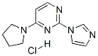 138801-44-2,2-imidazol-1-yl-4-pyrrolidin-1-yl-pyrimidine hydrochloride