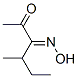 138888-39-8,2,3-Hexanedione, 4-methyl-, 3-oxime (9CI)