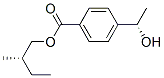 138935-09-8,Benzoic acid, 4-(1-hydroxyethyl)-, 2-methylbutyl ester, [S-(R*,R*)]- (9CI)